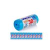 SACCHI PATTUMIERA 40X55 BLU CON MANIGLIE PZ.30