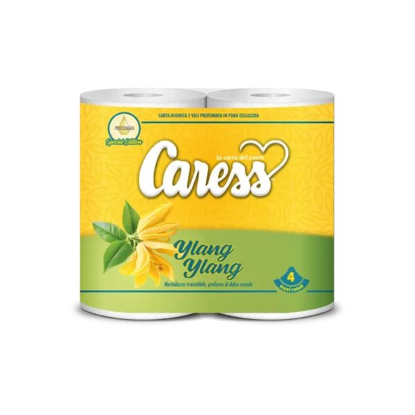 ylangylang-caress IGIENICA 4 ROTOLI YLANG CARESS