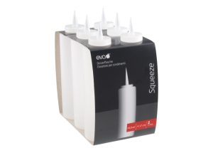 DOSATORE CONDIMENTI TRASPARENTE CM.17 ML.410 EVA
