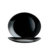PIATTO BISTECCA CM.30X26 EVOLUTIONS BLACK NERO ARCOROC