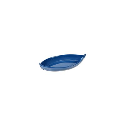 285_0140_1 PIATTO BARCHETTA 20X10 CM MARIS BLU' VULCANIA