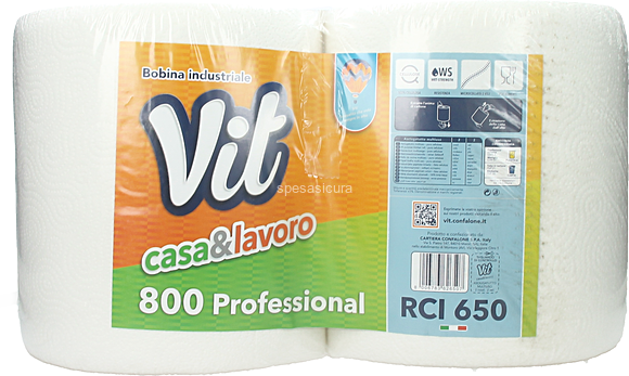 53356 VIT BOBINA DOPPIA 800 STRAPPI CASA & LAVORO
