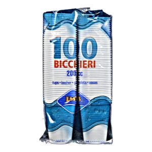 8032642590177-imb-bicchiere-bianco-cc200-pz5050 BICCHIERE BIANCO CC.200 CONFEZ.DA 100PZ