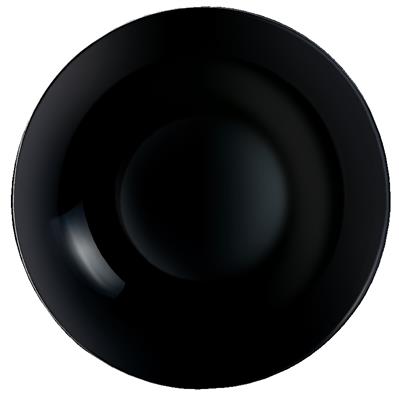 806_4344_1 PIATTO FONDO CM.20 EVOLUTIONS BLACK NERO ARCOROC