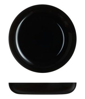 PIATTO FONDO CM.21 EVOLUTIONS BLACK NERO ARCOROC