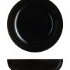 PIATTO FONDO CM.17 EVOLUTIONS BLACK NERO ARCOROC