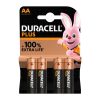 DURACELL EXTRALIFE STILO  ALKALINE 1.5V LR06 "AA" BLISTER 4 PZ