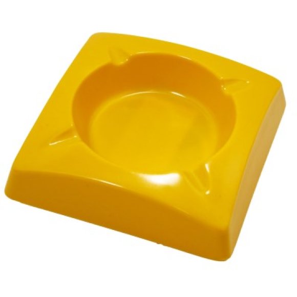 POSACENERE QUADRATO IN PLASTICA COLORI ASSORTITI