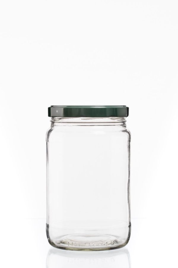 vaso_piccolo VASETTO VETRO CC.1700 CON COPERCHIO DM.110
