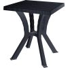 TAVOLO RIGOLETTO ELITE 60X60 ANTRACITE