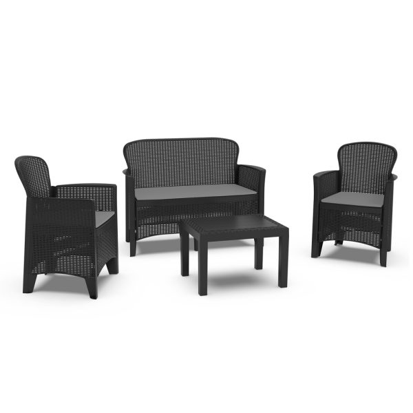 ipae_progarden_set_jungle_anthracite_grey_cushions-1 SET DIVANO JUNGLE ANTRACITE PROGARDEN