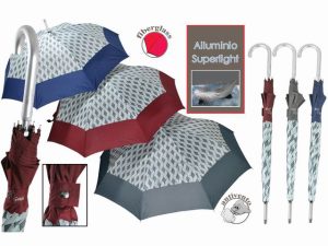 656442 OMBRELLO PIOGGIA AUTOMATICO DONNA *FIBERGLASS