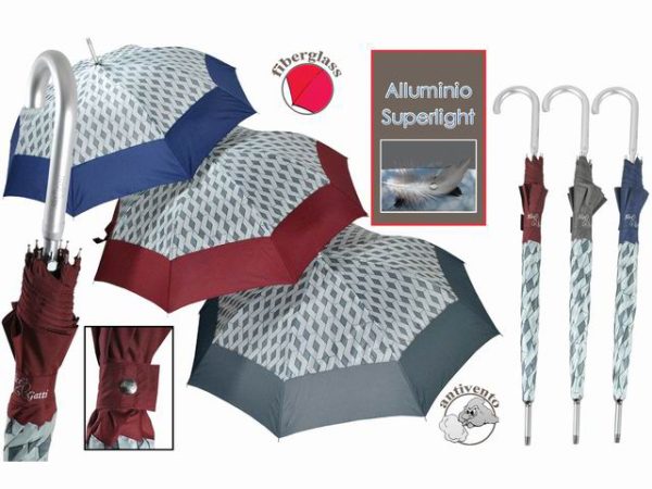 OMBRELLO PIOGGIA AUTOMATICO DONNA *FIBERGLASS