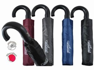 656465 OMBRELLO PIOGGIA AUTOMATICO UOMO MANICO CURVO TINTA UNITA