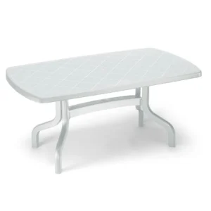 TAVOLO RIBALTO CONTRACT 160X90 BIANCO "SCAB"