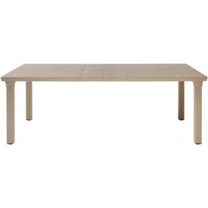 TAVOLO PER 3 TORTORA ALLUNGABILE 170 - 195 - 220 "SCAB"
