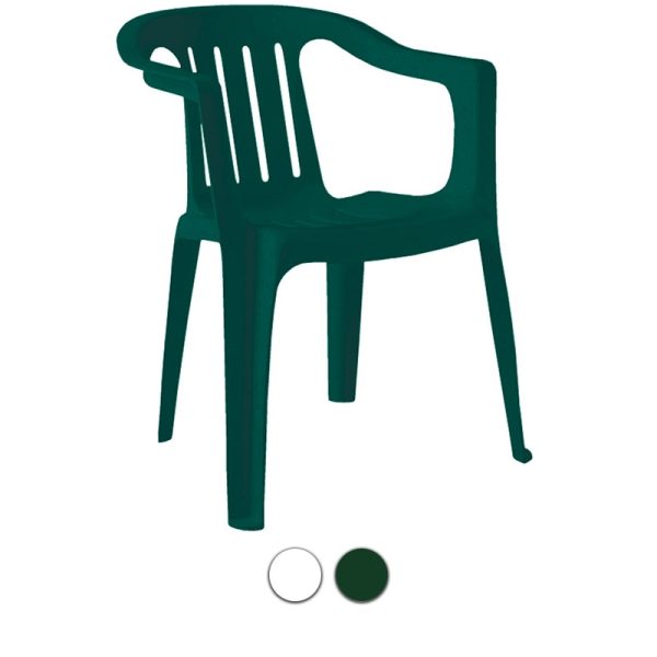 POLTRONA GIADA VERDE BOSCO "ART.1114" SCAB