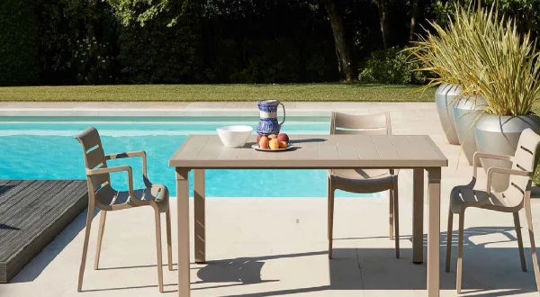 TAVOLO ERCOLE 170 X 100 TORTORA "SCAB"