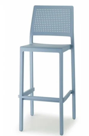 SGABELLO EMI AZZURRO H.75 "SCAB"