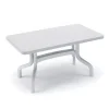 TAVOLO RIBALTO CONTRACT 140X80 BIANCO "SCAB"
